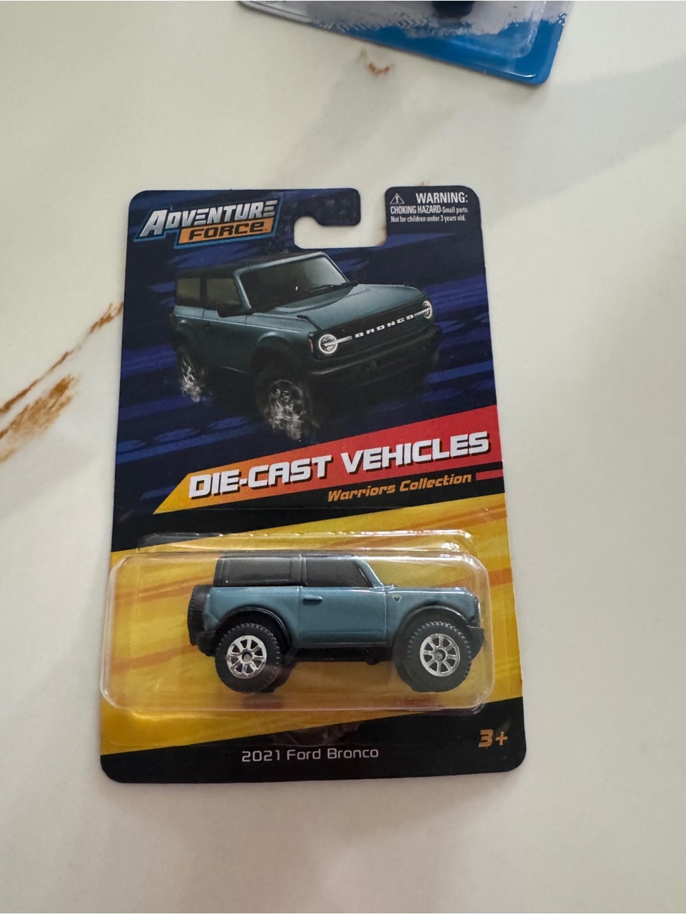 Die-Cast 2021 Ford Bronco Toy - Blue